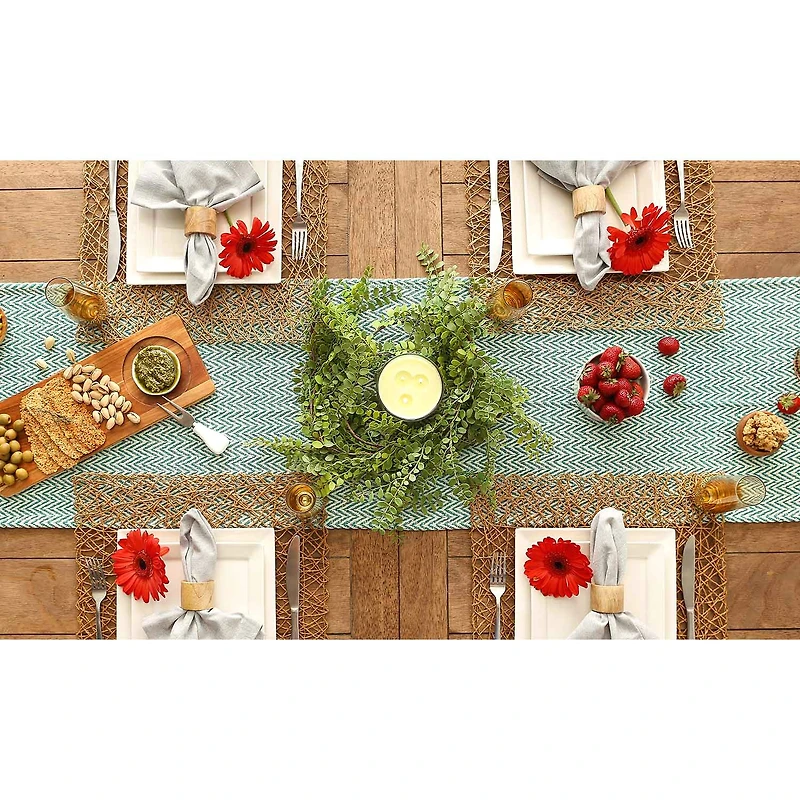 Design Imports Handloom Chevron Table Runners