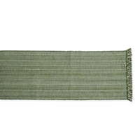 Design Imports Artichoke Variegated Fringe Table Runner