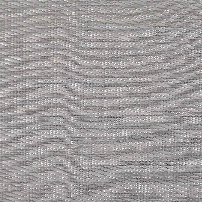 Design Imports Space-Dyed Gray Pvc Table Runner