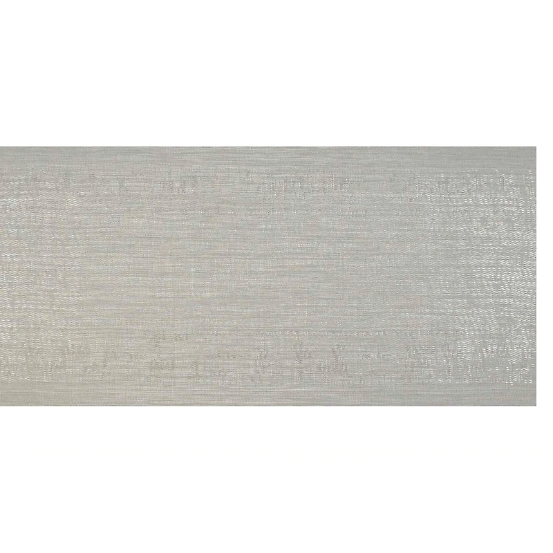 Design Imports Space-Dyed Gray Pvc Table Runner