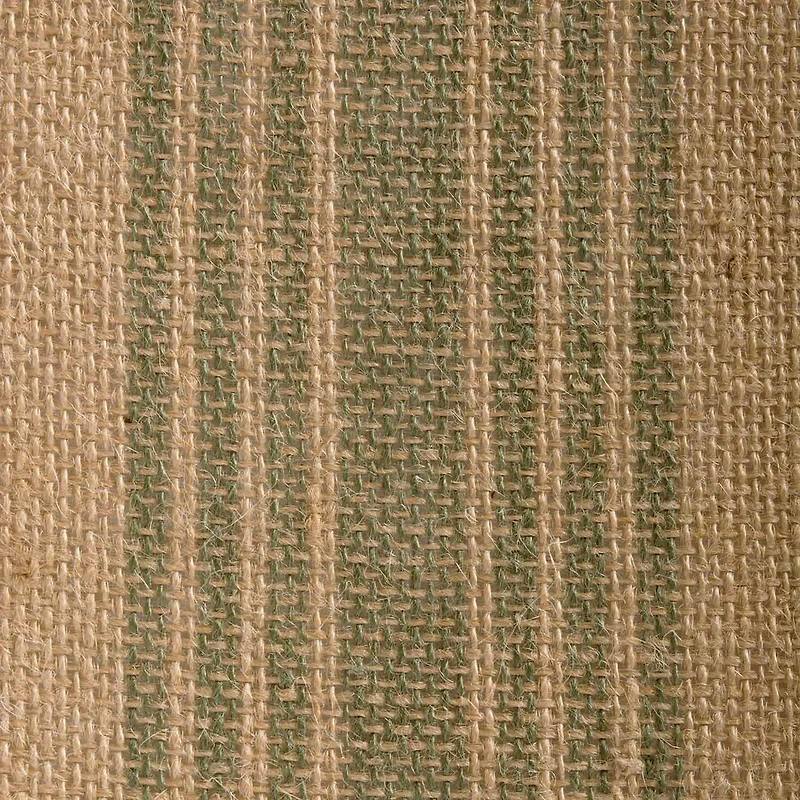 Design Imports Mineral Middle Stripe Burlap Table Runner