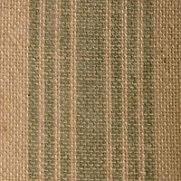 Design Imports Mineral Middle Stripe Burlap Table Runner