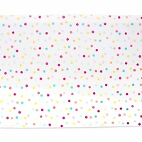 Design Imports Multi Polka Dots Print Table Runner