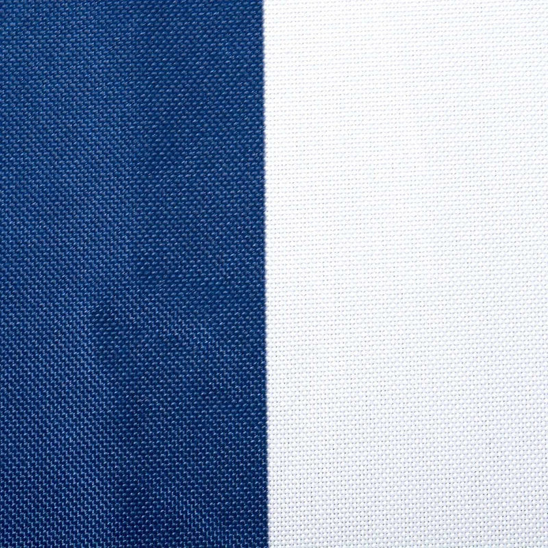 Design Imports Nautical Blue Cabana Stripe Outdoor Table Runner