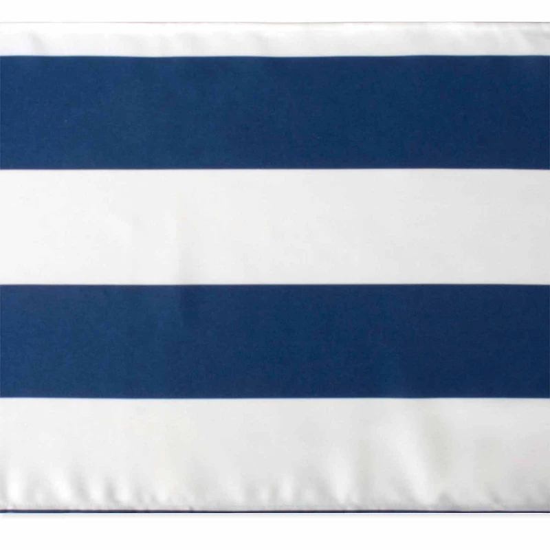 Design Imports Nautical Blue Cabana Stripe Outdoor Table Runner
