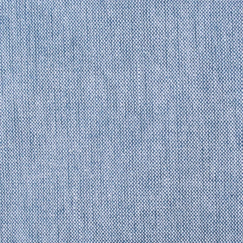 Design Imports Blue Solid Chambray Tablecloth