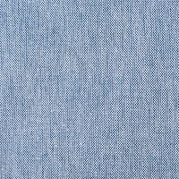 Design Imports Blue Solid Chambray Tablecloth