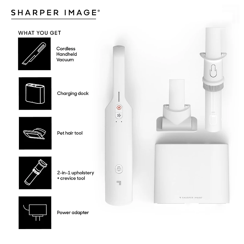 Sharper Image Cordless Handheld Vacuum