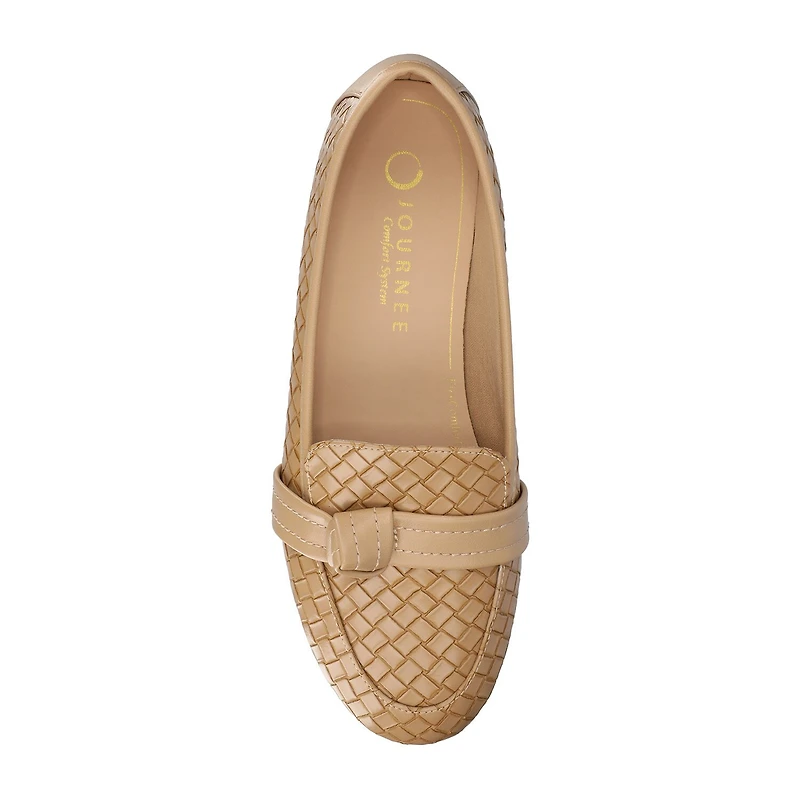 Journee Collection Womens Round Closed Toe Loafers
