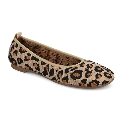Journee Collection Aria Womens Round Closed Toe Ballet Flats