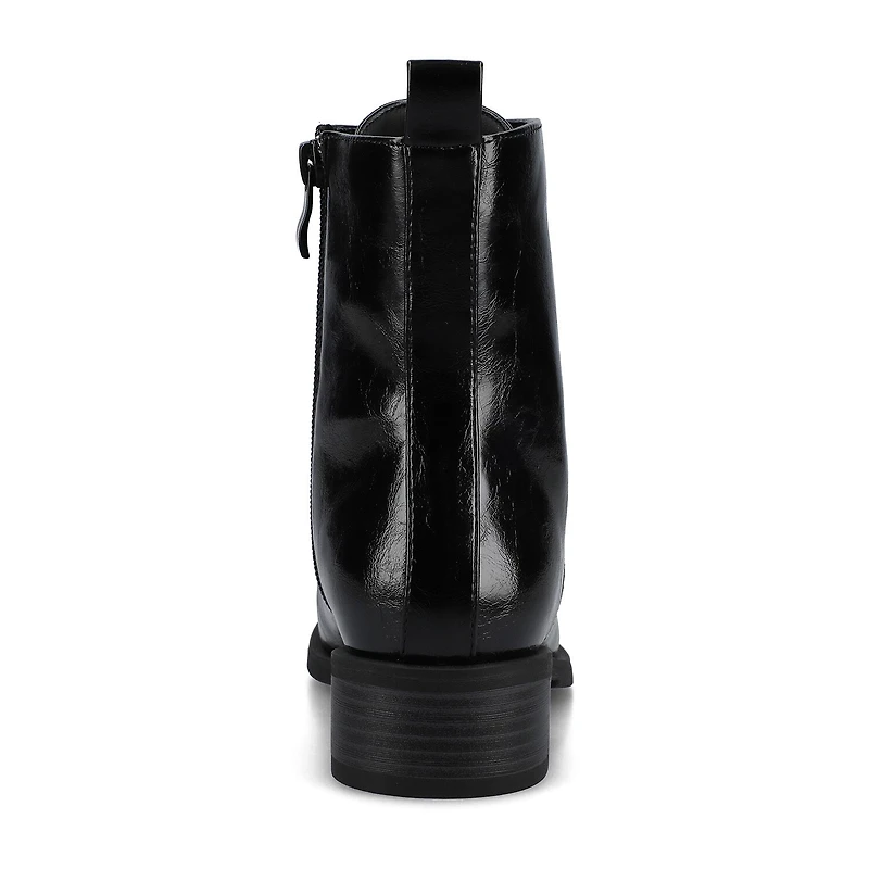 Journee Collection Womens Flat Heel Combat Boots