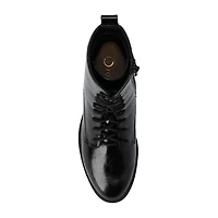 Journee Collection Womens Flat Heel Combat Boots