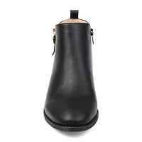 Journee Collection Womens Ellis Stacked Heel Booties