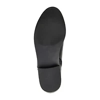 Journee Collection Womens Ellis Stacked Heel Booties