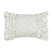 Laura Ashley Harper Green 14x20 Decorative Pillow