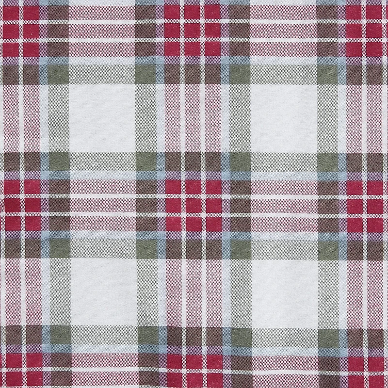 Martha Stewart Yuletide Spruce Plaid Easy Care Comforter Set