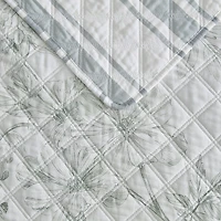Martha Stewart Vine Flora Easy Care Quilt Set