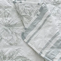 Martha Stewart Vine Flora Easy Care Quilt Set