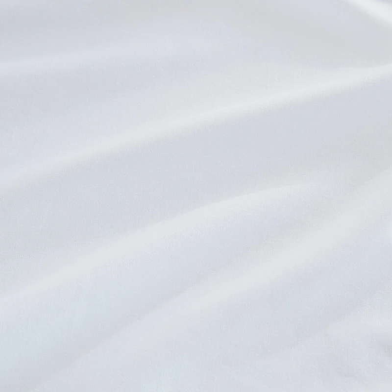 Martha Stewart Simple Scallop Easy Care Duvet Cover Set