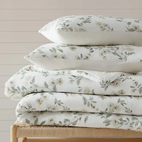 Martha Stewart Hazel Floral Easy Care Duvet Cover Set