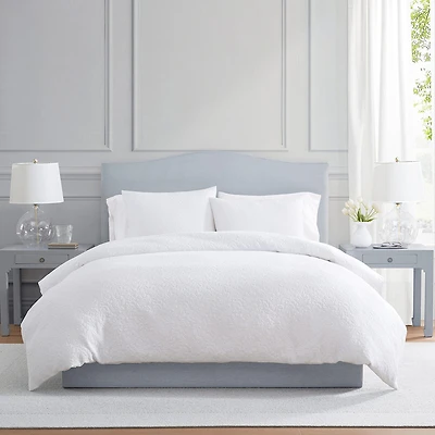Martha Stewart Garden Trellis Easy Care Duvet Cover Set