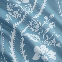 Martha Stewart Sophia Stripe Easy Care Duvet Cover Set