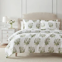 Martha Stewart Eloise Floral Easy Care Duvet Cover Set