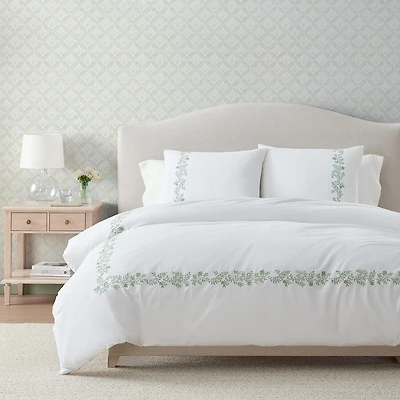 Martha Stewart Garden Path Easy Care Duvet Cover Set