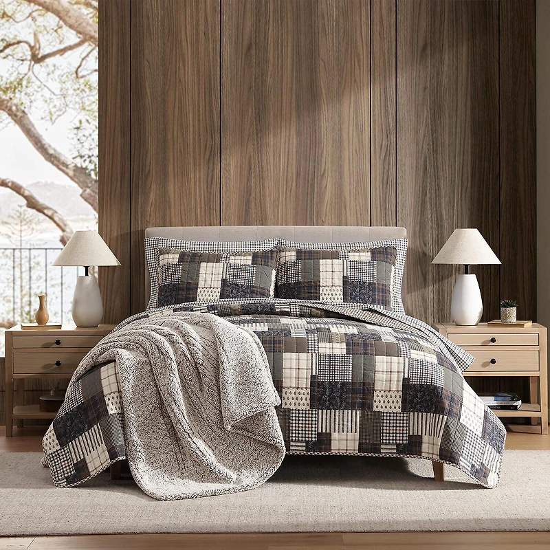 Eddie Bauer Antique Easy Care Quilt Set
