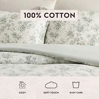 Laura Ashley Walled Garden Easy Care Comforter Set