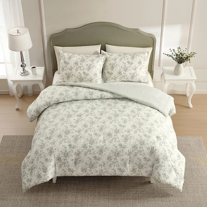 Laura Ashley Walled Garden Easy Care Comforter Set