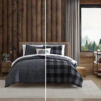 Eddie Bauer Cabin Plaid Easy Care Comforter Set