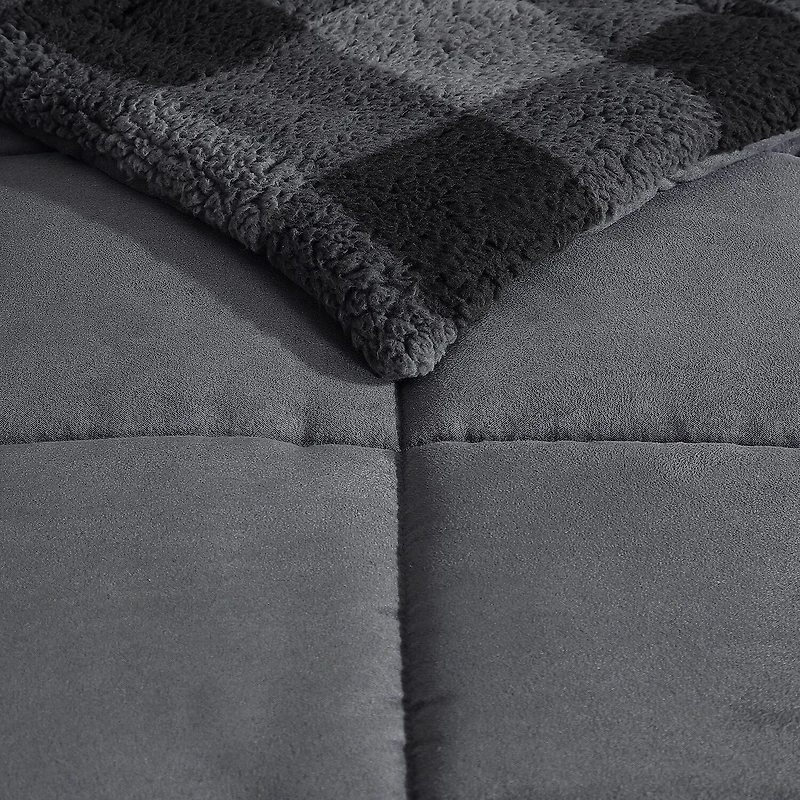 Eddie Bauer Cabin Plaid Easy Care Comforter Set