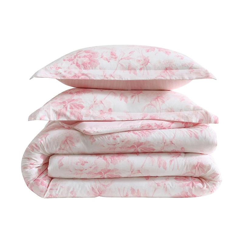 Laura Ashley Anja Toile Easy Care Comforter Set