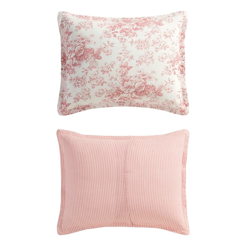 Laura Ashley Toile Delight Easy Care Comforter Set