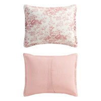 Laura Ashley Toile Delight Easy Care Comforter Set