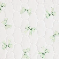 Laura Ashley Bouncy Bows Easy Care Quilt Set