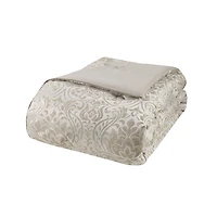 Madison Park Maisie 12-pc. Damask Jacquard Complete Bedding Set with Sheets