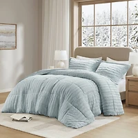 Madison Park York 3-pc. Faux Fur Midweight Comforter Set