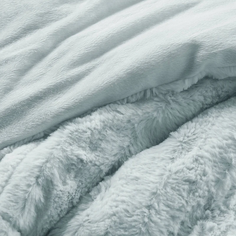 Madison Park York 3-pc. Faux Fur Midweight Comforter Set