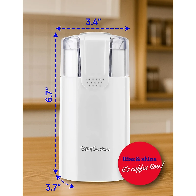 Betty Crocker White Coffee Grinder