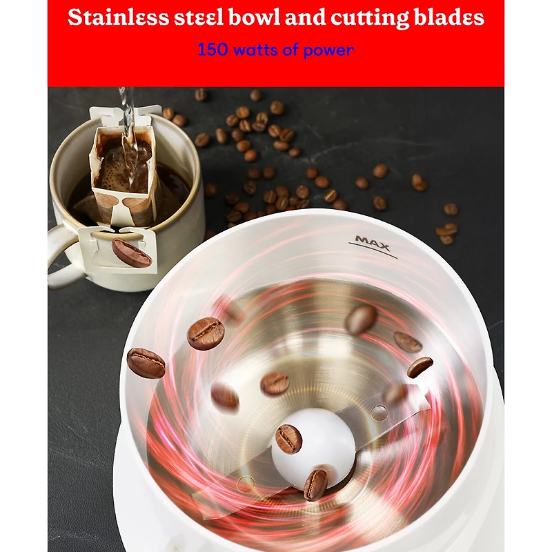 Betty Crocker White Coffee Grinder