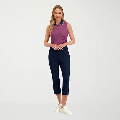 Stella Parker Womens Ankle Mid Rise Cropped Pant