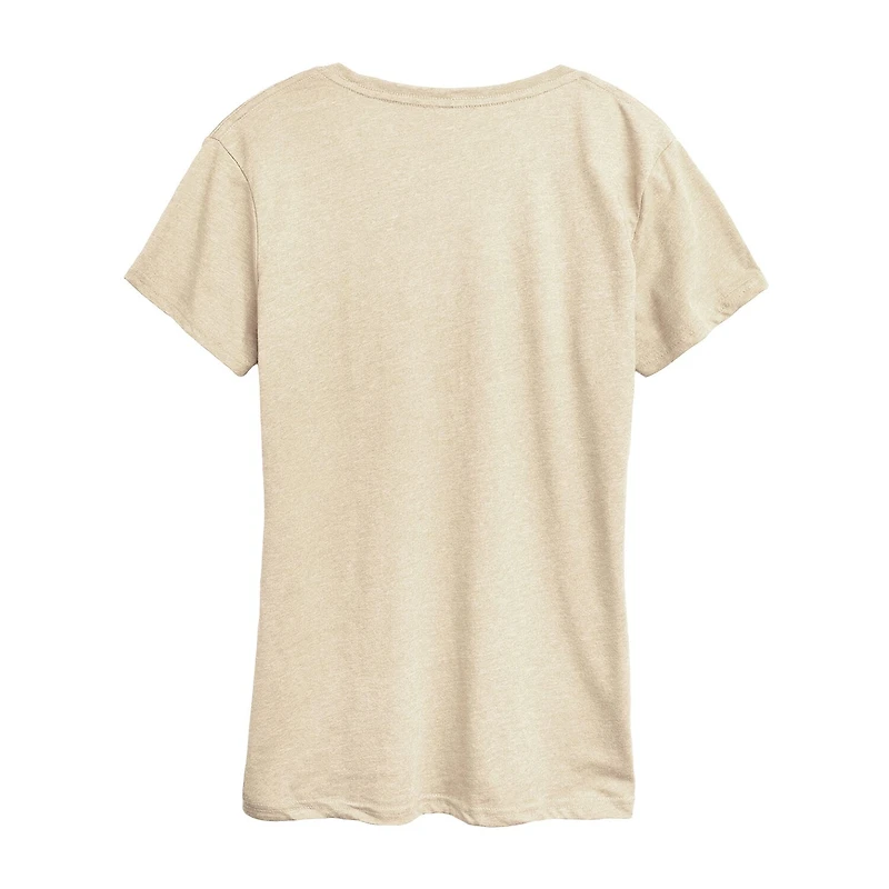 Gravestone Didnt Get Coffee Womens Crew Neck Short Sleeve Regular Fit Graphic T-Shirt
