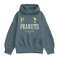 Country Club Womens Long Sleeve Peanuts Hoodie