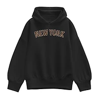 Leopard Ny Womens Long Sleeve Hoodie