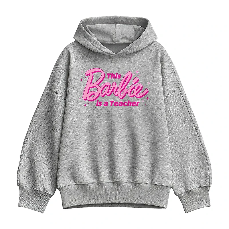 Womens Long Sleeve Barbie Hoodie