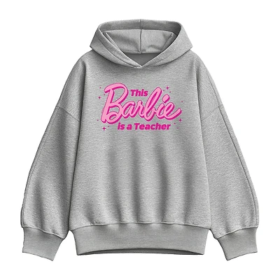 Womens Long Sleeve Barbie Hoodie