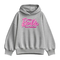 Womens Long Sleeve Barbie Hoodie