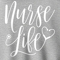 Nurse Life Womens Long Sleeve Hoodie